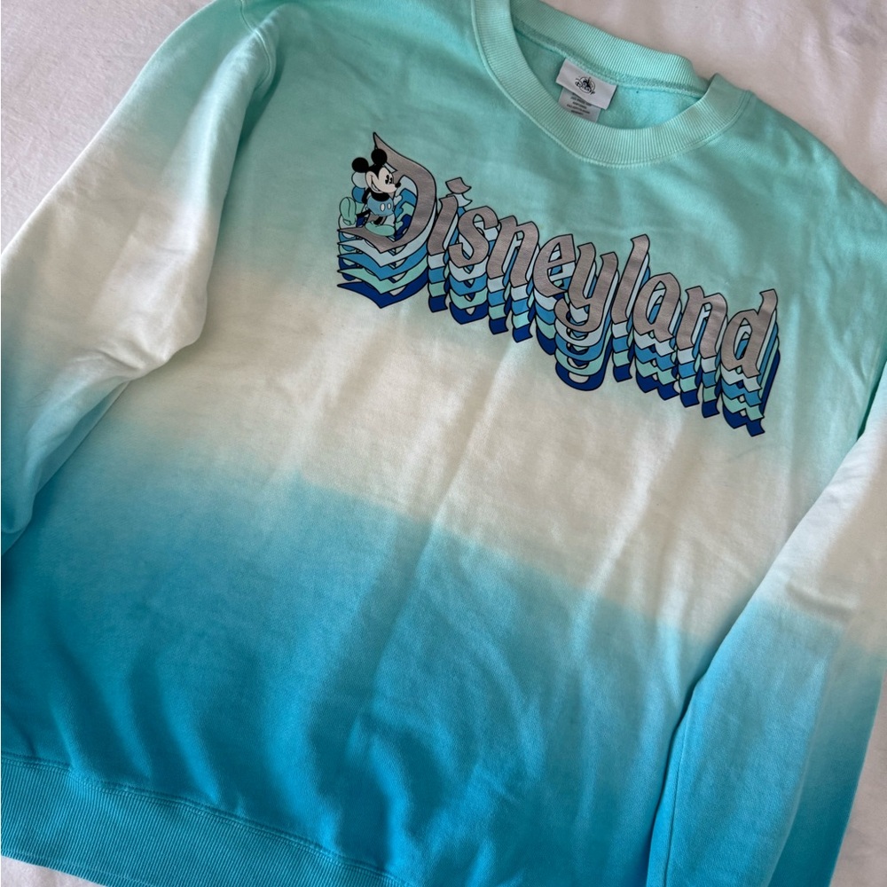 Disneyland Ombre Blue Sweater